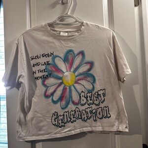 ZARA Daisy Graphic Tee Best Generation Size 13-14
